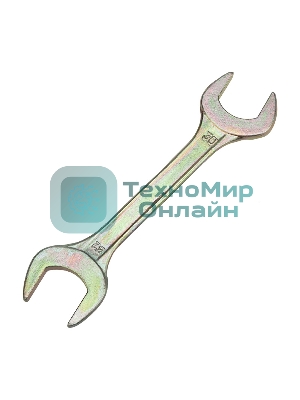 Ключ гаечный рожковый Rexant 30х32 мм, желтый цинк