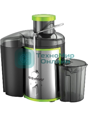 Соковыжималка Endever Sigma 75 серебристый, центробежная, 400 Вт, 450 мл, электронное