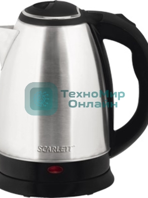 Чайник электрический Scarlett SC-EK21S26 1.8л. 1800Вт серебристый (корпус: нержавеющая сталь)