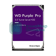 Жесткий диск WD Original SATA-III 10Tb WD101PURP Video Purple Pro (7200rpm) 256Mb 3.5