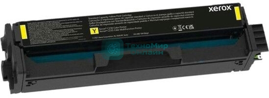 Картридж лазерный Xerox C230/C235 желтый стандарт (006R04390)