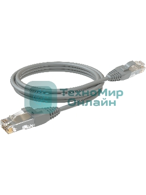 Патч-корд Sysmatrix PC 4545.5EU26.3LSZHGY U/UTP RJ-45 вил.-вилка RJ-45 кат.5E 3м серый LSZH