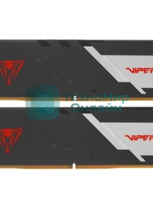 Оперативная память Patriot Viper Venom, DDR5, 32Gb (2x16Gb), 6400MHz, CL32, DIMM, с радиаторами, RGb, черный