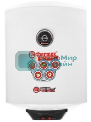 Водонагреватель электрический Thermex THERMO 30 V SLIM белый, накопительный, 30 л, 2 кВт, настенный, вертикальный, узкий корпус