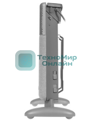 Конвектор электрический Ballu Apollo digital INVERTER Moon Gray BEC/ATI-2001 серый, 2000 Вт, 25 м2, термостат, дисплей, WiFi