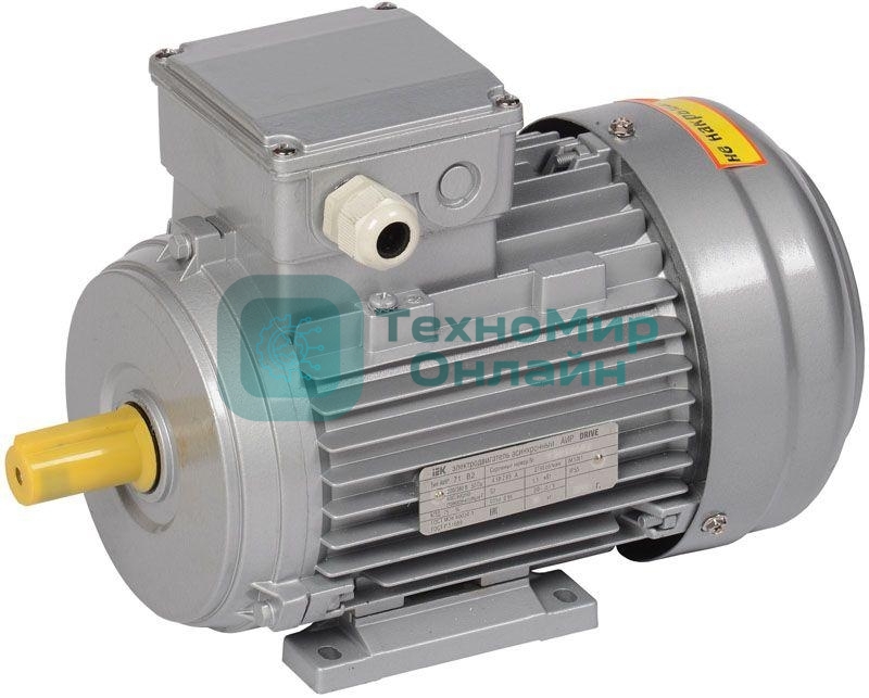 Электродвигатель АИР DRIVE 3ф 71B4 380В 0.75кВт 1500об/мин 1081 IEK DRV071-B4-000-7-1510