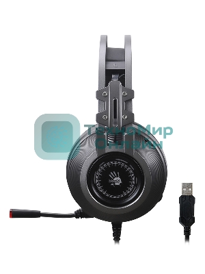 Гарнитура Bloody J527 серый, проводная