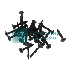 Саморез гипсокартон-металл Kranz 3.5х25, пакет (50 шт./уп.)