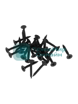 Саморез гипсокартон-металл Kranz 3.5х25, пакет (50 шт./уп.)