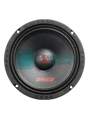 Колонки автомобильные Ural ТТ 165 ДРАЙВ (без решетки) 96дБ 4Ом 16.5 см (6 1/2 дюйм) (ком.: 2кол.) среднечастотные однополосные