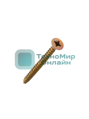 Саморез универсальный Kranz 5х60, желтый цинк, упаковка поставщика (4 800 шт.)