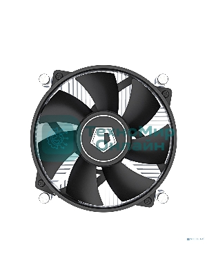 Кулер ID-COOLING DK-19 PWM серебристый/черный 92мм алюминий 2200rpm 26db 4-pin 95W 55мм