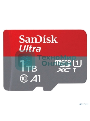 Флеш карта microSD 1Tb SanDisk microSDXC Class 10 Ultra (SD адаптер) UHS-I A1 140Mb/s