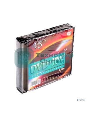 Диски VS DVD+RW 4,7 Gb 4x SL/5