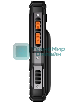 Мобильный телефон BQ 2430L Tank Connect черный/серый