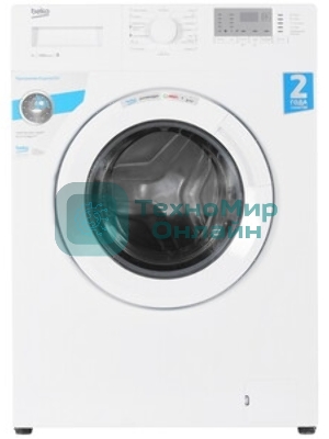 Стиральная машина Beko WRS5512BWW белый, загрузка фронтальная 5 кг, 1000 об/мин., класс: А