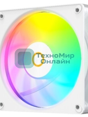 Вентилятор для корпуса Ocypus Gaммa F12 Elite WH ARGB REVERSE BLADE, 120x120x25мм, 4-PIN PWM, 600-1800 RPM, 26 DBA MAX, HYDRO BEARING