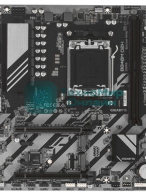 Материнская плата Gigabyte B840M D2H (V1.2), AM5, AMD B840, 2xDDR5, 4xSATA, 2xM.2, 1xPCIe 4.0 x16, 1xPCIe 3.0 x4, 1xHDMI, 1x2.5Gb LAN, 2xUSB-A 5Gbps, 8xUSB-A 2.0, 3x3.5 мм, 7.1, mATX
