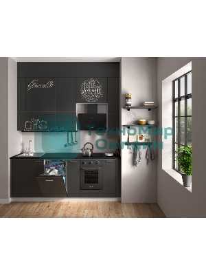 Вытяжка Krona LIORA 600 черный S черный