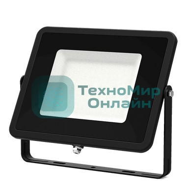 Прожектор светодиодный Gauss Qplus 200Вт 6500К 24000лм IP65 графит. сер. 1/2