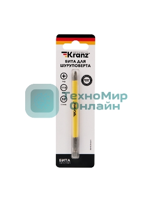 Бита для шуруповерта Kranz PH2х110 мм