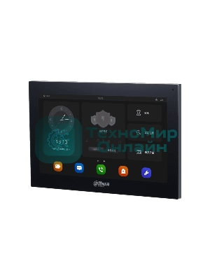 Видеодомофон Dahua DHI-VTH5341G-W черный