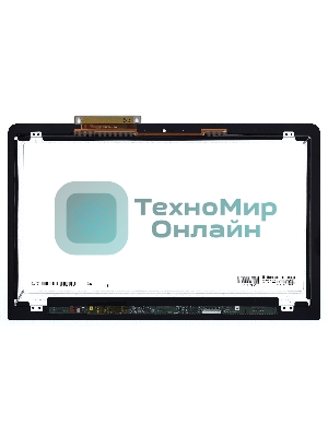 Модуль (матрица + тачскрин) LP156WF6(SP)(B1) черный