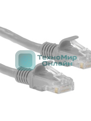 Кабель Ethernet Defender RJ45-20 Cat 5E, UTP, AWG24, PVC, 20м