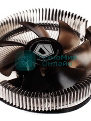 Кулер Cooler ID-Cooling DK-01 черный/серебристый 92мм алюминий 2500rpm 29db 95W 52мм