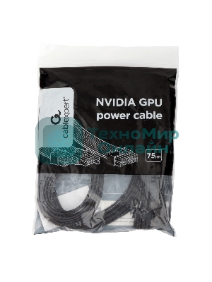 Кабель питания Cablexpert CC-PSU-2812 для видеокарт NVIDIA GPU 12-pin/2 x 8-pin (6+2)