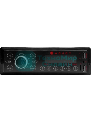 Автомагнитола Ural Молот АРС-МТ 333К, 1 DIN, Bluetooth, USB Type-A