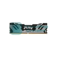 Оперативная память Kingston Fury Renegade, DDR5, 16Gb (1x16Gb), 6400MHz, CL32, DIMM, с радиатором, серебристый/черный
