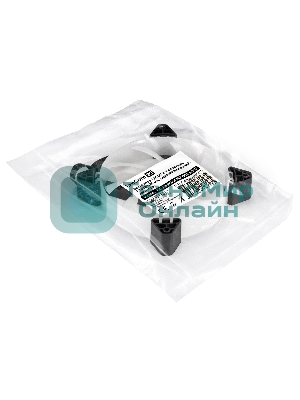 Вентилятор для корпуса ExeGate EX12025HM3PM.FRGb.5CSU черный/белый, 120 мм, 1200 об/мин, 24 дБ, 3 pin