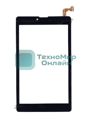 Сенсорное стекло (тачскрин) PX070177A241, черное