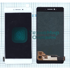 Дисплей для Oppo R7s белый