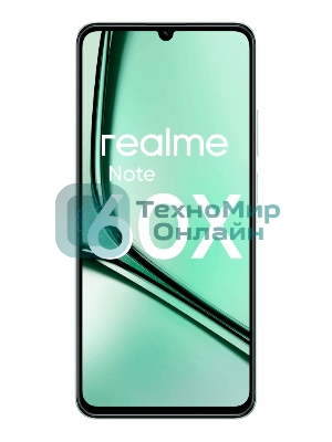 Смартфон Realme Note 60х RMX3938 3/64Gb, зеленый