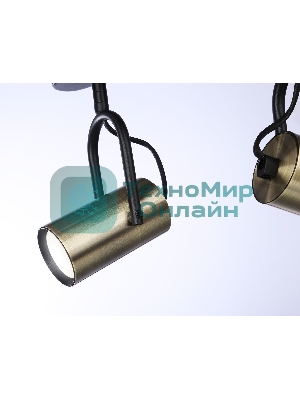 Светильник Ambrella light TA13194/2 BK/SB черный/бронза GU10/2 max 12W 260*100*195