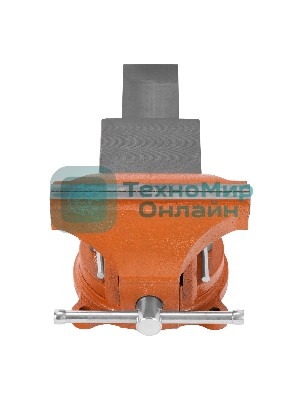 Тиски Sparta слесарные 200мм поворотные с наковальней