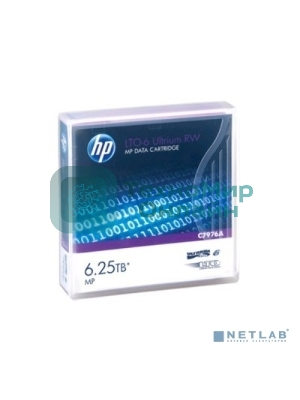 Картридж Hewlett-Packard LTO-6 Ultrium 6.25Tb (C7976A)