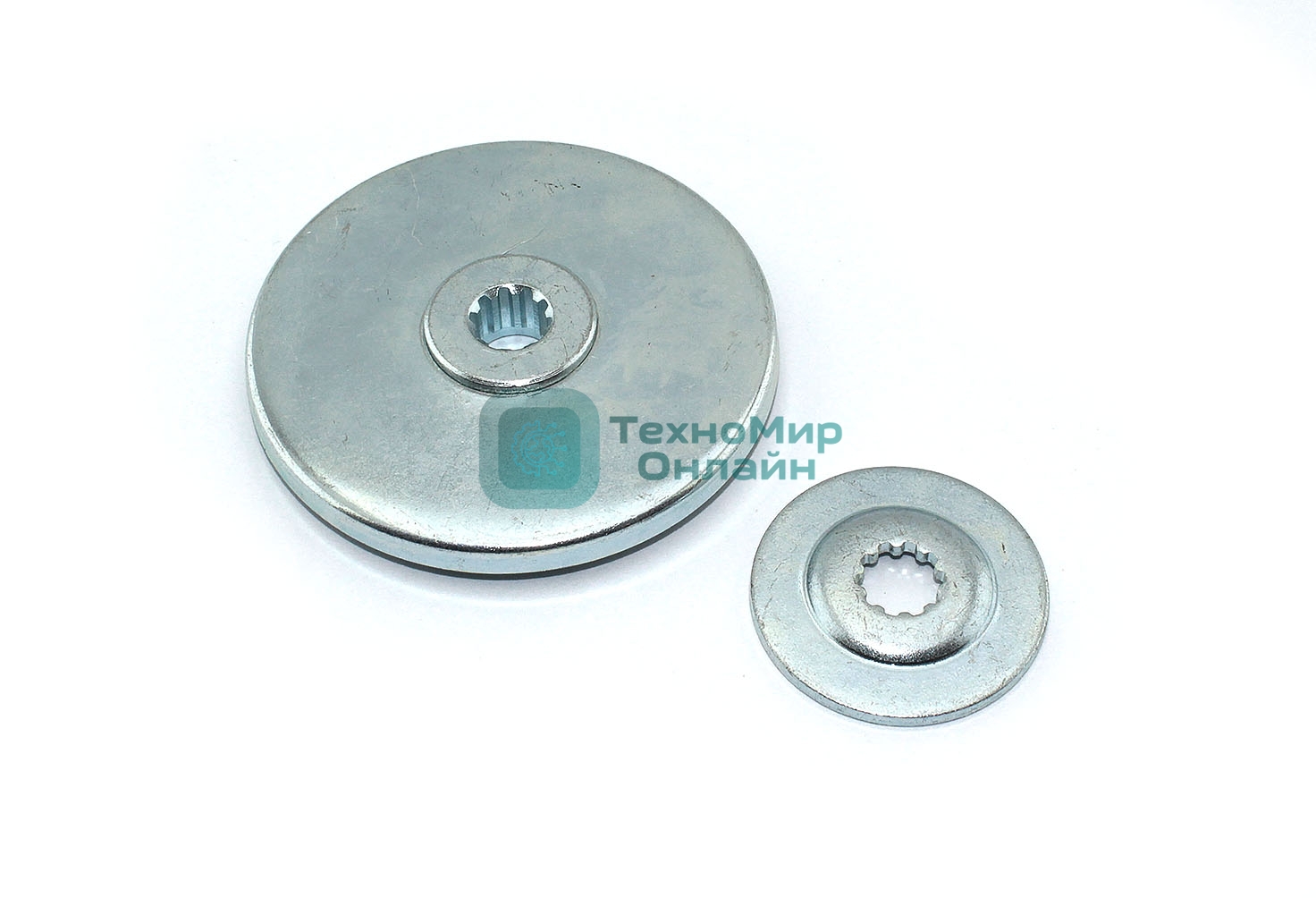 Комплект шайб редуктора бензокосы Stihl FS 55/120/200/250, 2шт (большая и малая)