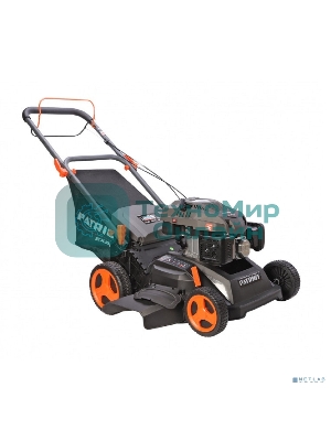 Газонокосилка бензиновая PATRIOT PT 66LS, 201сс, 6,5л.с., 66см, 70л. трав., метал. дека, привод на колеса, мульчирование, боковой выброс, 2 ножа