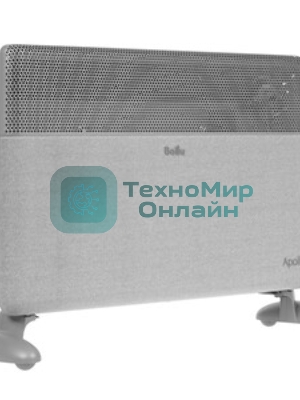 Конвектор электрический Ballu Apollo digital INVERTER Moon Gray BEC/ATI-2001 серый, 2000 Вт, 25 м2, термостат, дисплей, WiFi