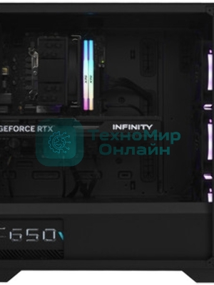 Компьютер IRU Tactio 510B7GP TWR i7 13700F (2.1) 32Gb SSD1Tb RTX5060TI 8Gb FreeDOS GbitEth 650W черный (RUS) (2146239)