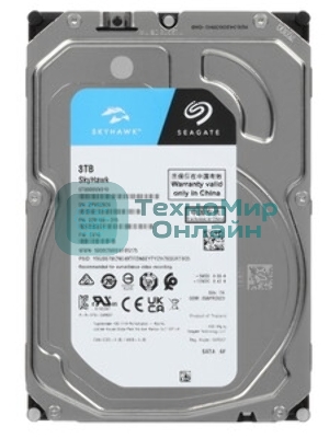 Жесткий диск Seagate SATA 8Tb 7200RPM 6Gb/S 256MB ST8000VX010