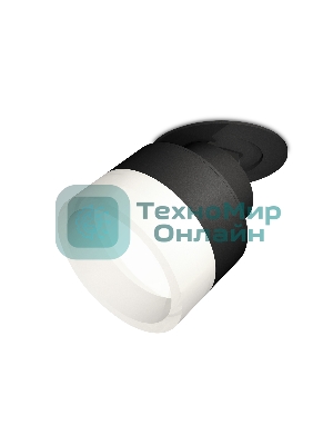 Светильник Ambrella Light XM8102520 SBK/FR черный песок/белый матовый GX53 (A2242, A2106, C8102, N8401)