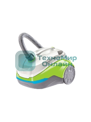 Пылесос Thomas Perfect Air Feel Fresh X3 белый/зеленый, 325/1700Вт, уборка сухая/влажная, пылесборник контейнер 2.6 л
