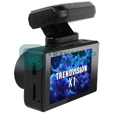 Видеорегистратор TrendVision X1 черный 1080x1920 150гр. GPS MSTAR 8336