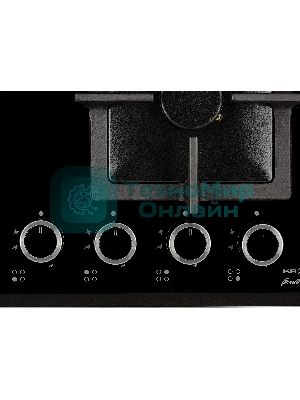 Газовая варочная панель Krona CALORE 60 BL