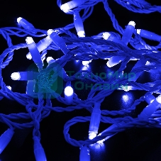 Гирлянда Neon-night Нить 10м, с эффектом мерцания, белый ПВХ, 230В, Синий