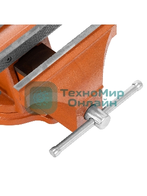 Тиски Sparta слесарные 200мм поворотные с наковальней